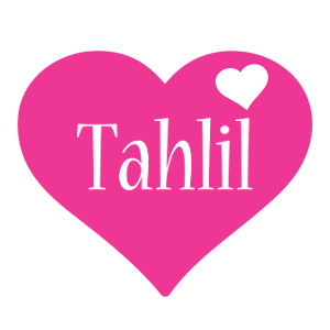 Tahlil love-heart logo