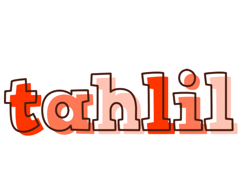 Tahlil paint logo