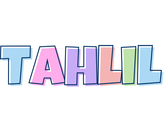 Tahlil pastel logo