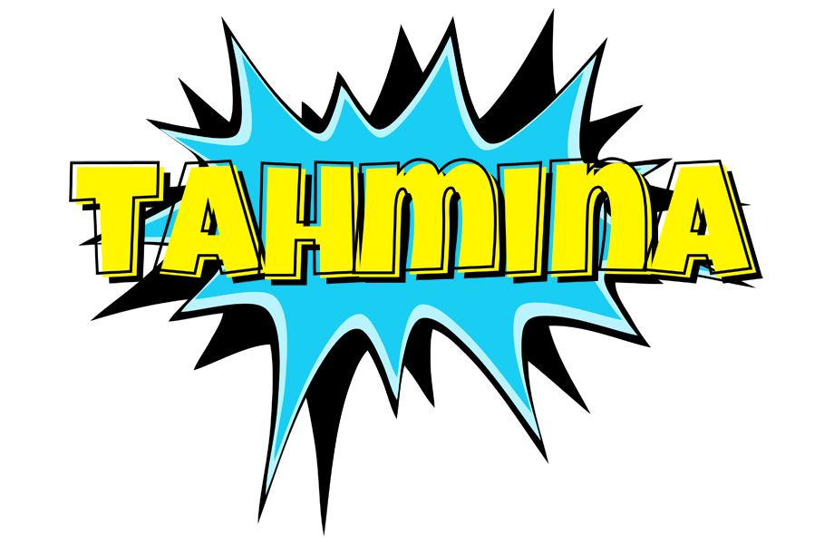 Tahmina amazing logo