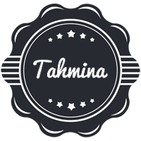 Tahmina badge logo