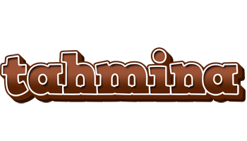 Tahmina brownie logo