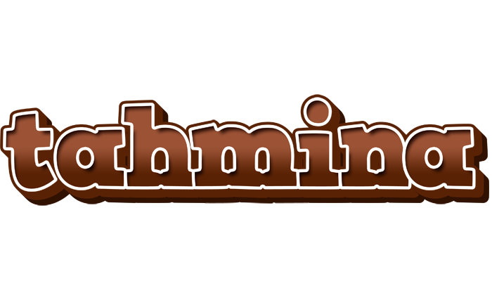 Tahmina brownie logo