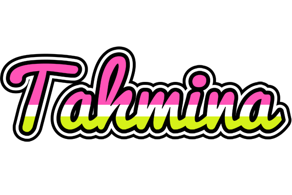 Tahmina candies logo