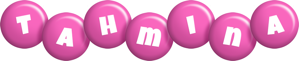 Tahmina candy-pink logo