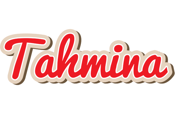 Tahmina chocolate logo