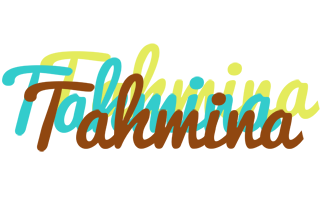 Tahmina cupcake logo