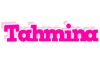 Tahmina dancing logo