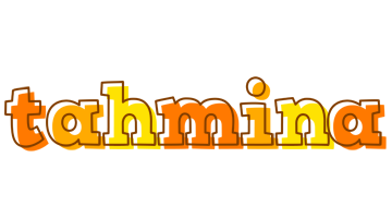 Tahmina desert logo