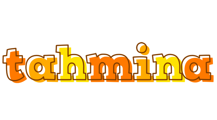Tahmina desert logo