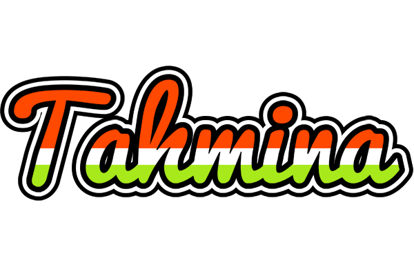 Tahmina exotic logo