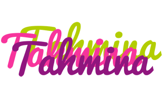 Tahmina flowers logo