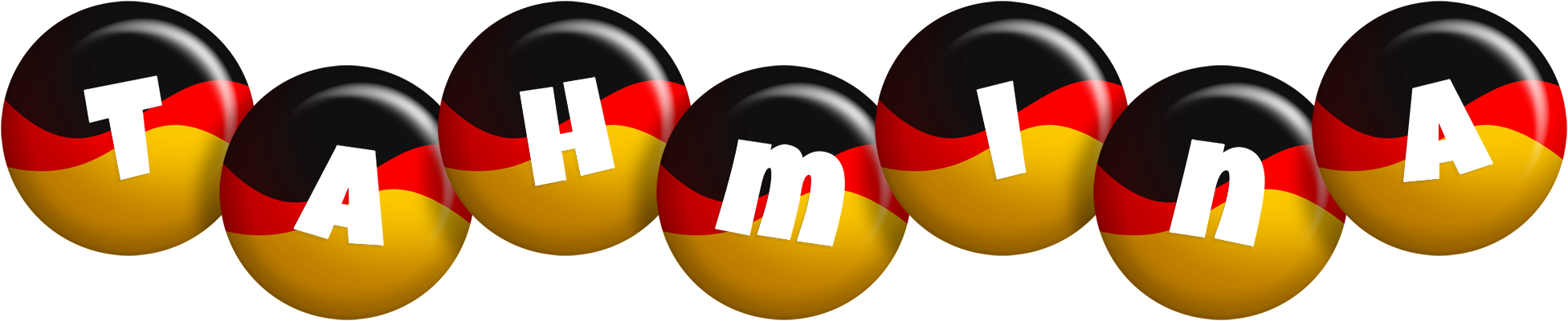 Tahmina german logo