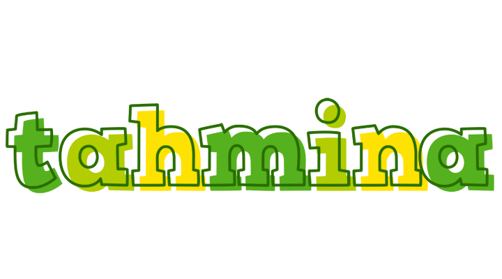 Tahmina juice logo