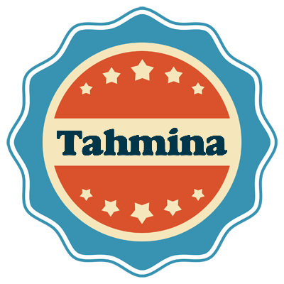 Tahmina labels logo