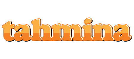 Tahmina orange logo