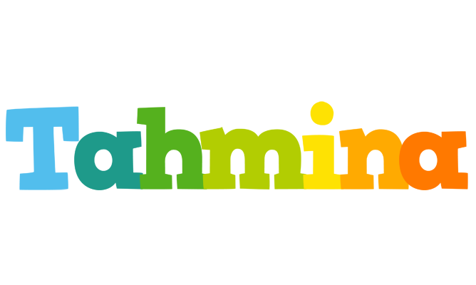 Tahmina rainbows logo