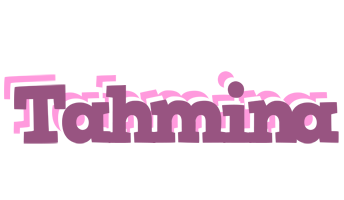 Tahmina relaxing logo