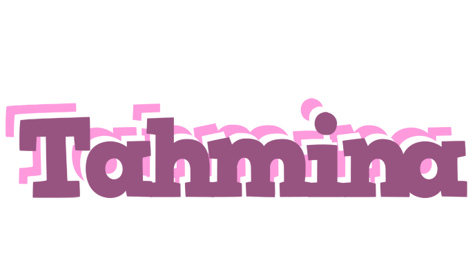 Tahmina relaxing logo