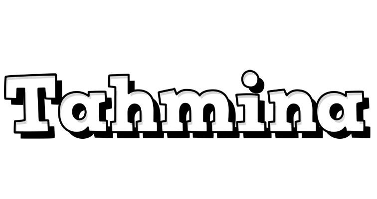 Tahmina snowing logo