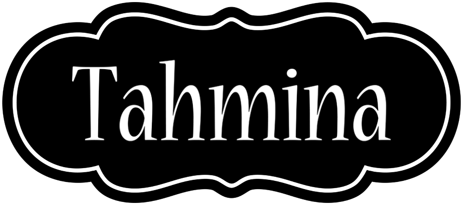 Tahmina welcome logo