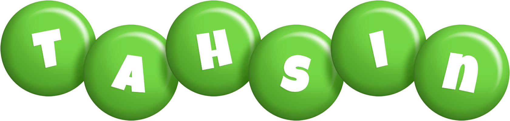 Tahsin candy-green logo