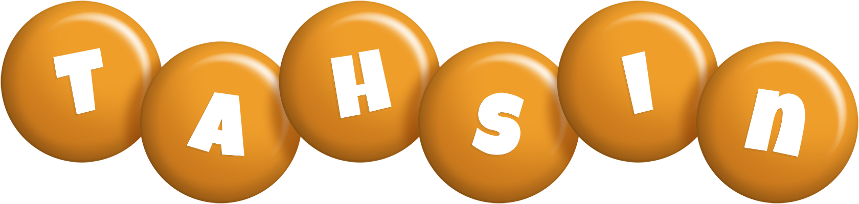 Tahsin candy-orange logo