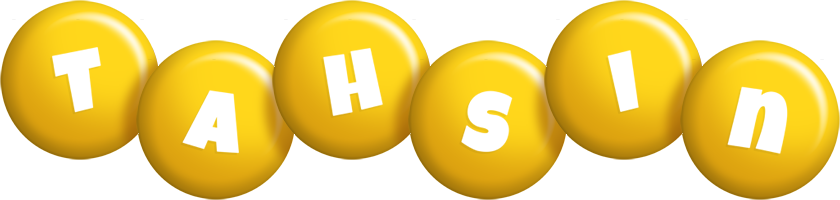 Tahsin candy-yellow logo