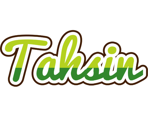 Tahsin golfing logo