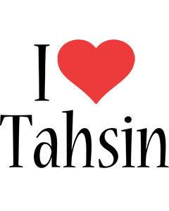 Tahsin i-love logo