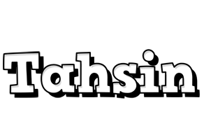 Tahsin snowing logo