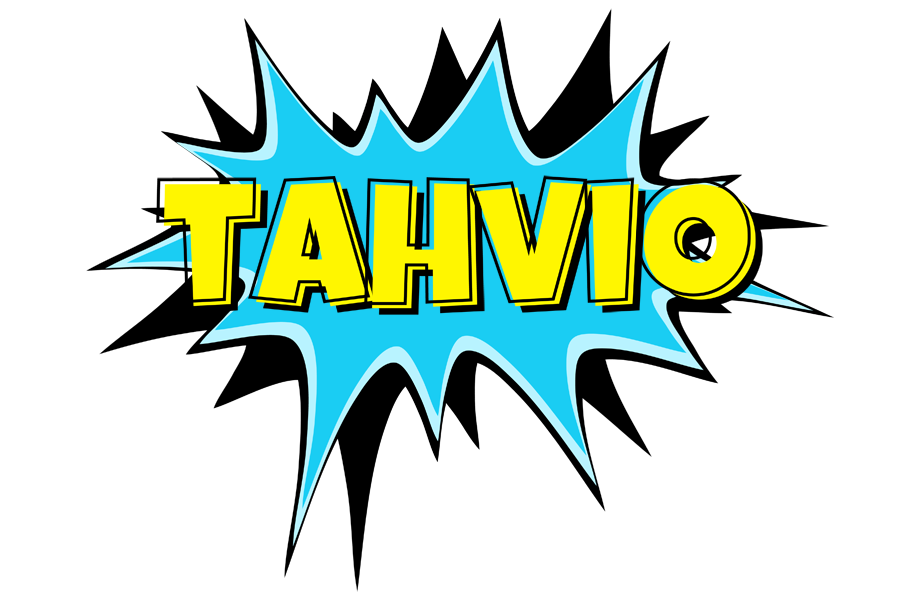 Tahvio amazing logo