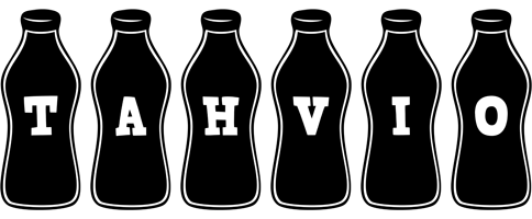 Tahvio bottle logo