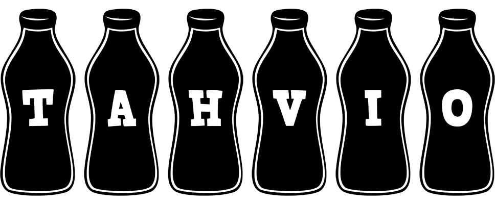Tahvio bottle logo