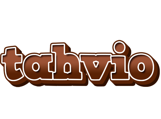 Tahvio brownie logo