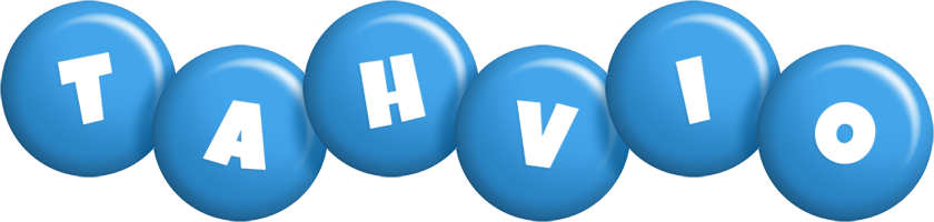 Tahvio candy-blue logo