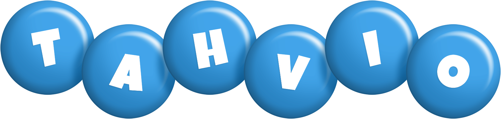 Tahvio candy-blue logo