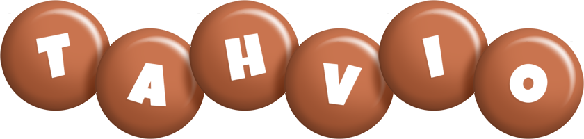 Tahvio candy-brown logo