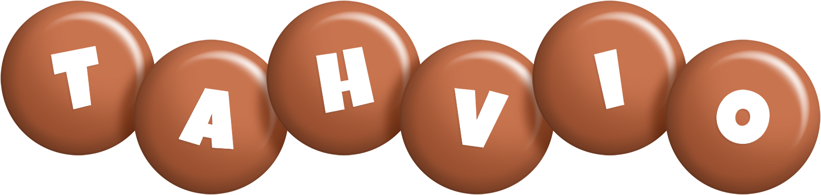 Tahvio candy-brown logo