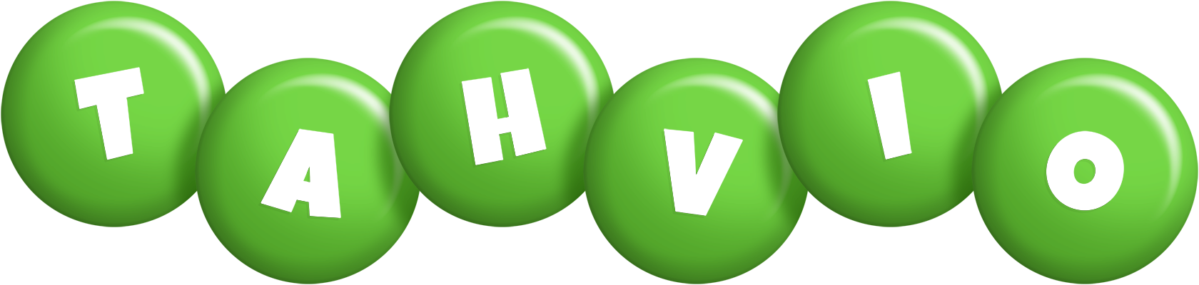 Tahvio candy-green logo