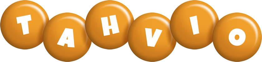 Tahvio candy-orange logo