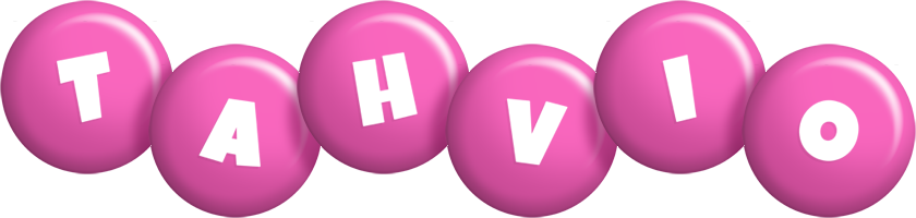 Tahvio candy-pink logo