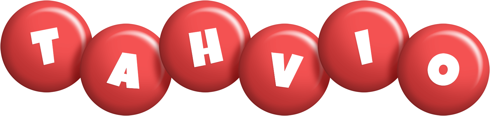 Tahvio candy-red logo
