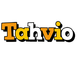 Tahvio cartoon logo