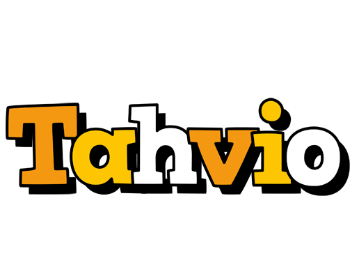 Tahvio cartoon logo