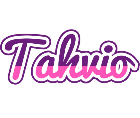Tahvio cheerful logo