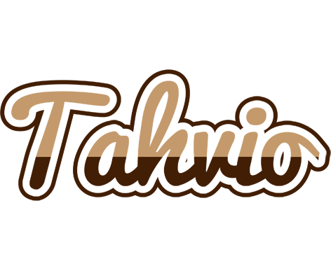 Tahvio exclusive logo