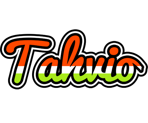 Tahvio exotic logo
