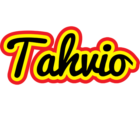 Tahvio flaming logo
