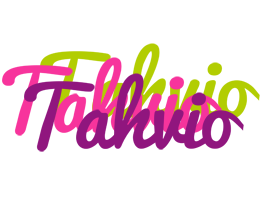 Tahvio flowers logo